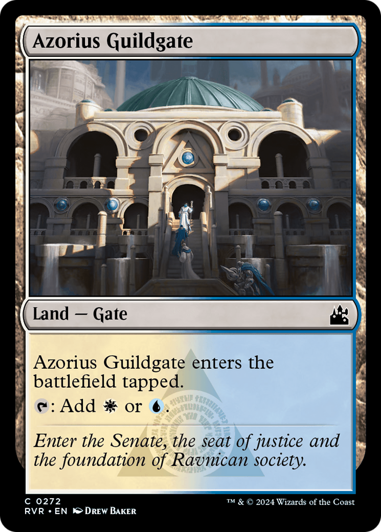 Azorius Guildgate (RVR-272) - Ravnica Remastered [Common]