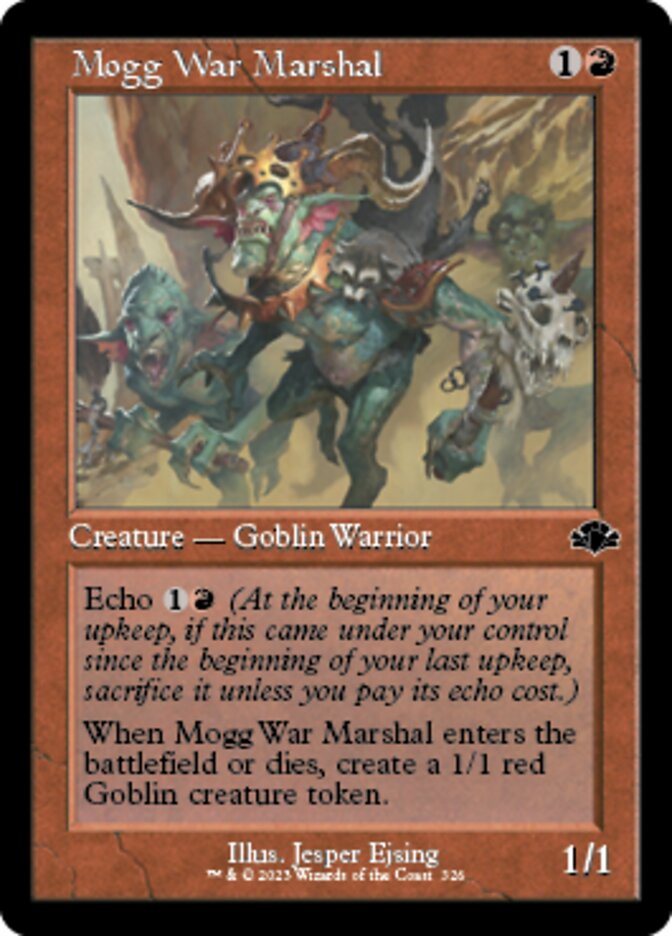 Mogg War Marshal (DMR-326) - Dominaria Remastered [Common]