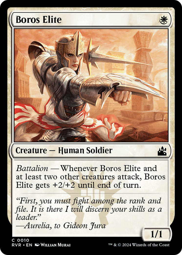 Boros Elite (RVR-010) - Ravnica Remastered [Common]