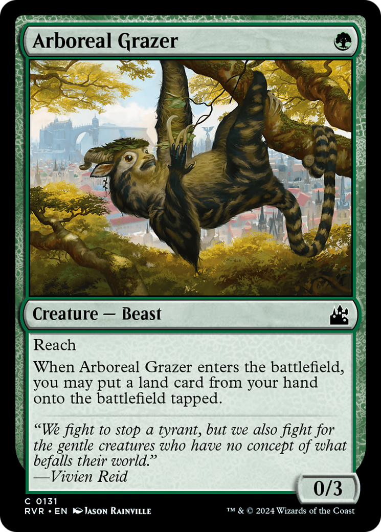 Arboreal Grazer (RVR-131) - Ravnica Remastered [Common]