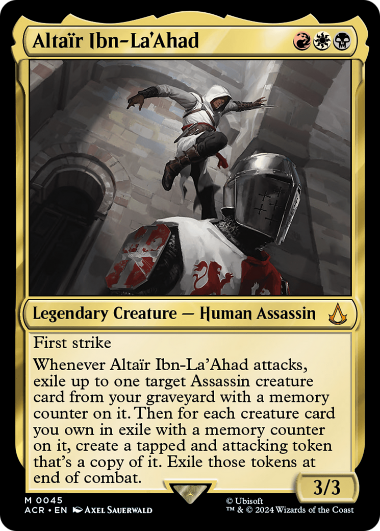 Altaïr Ibn-La'Ahad (ACR-045) - Assassin's Creed [Mythic]