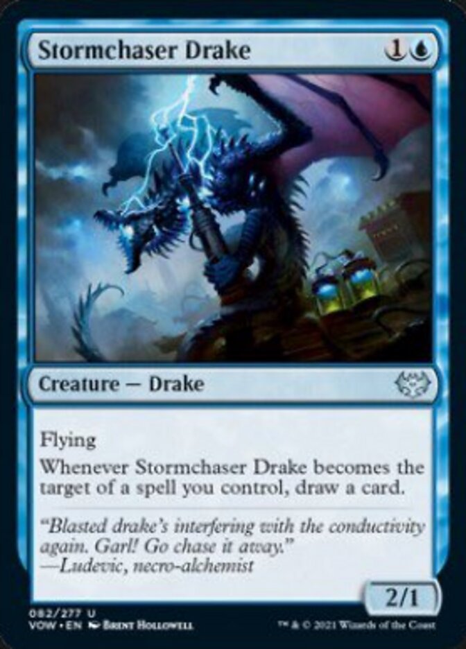 Stormchaser Drake (VOW-082) - Innistrad: Crimson Vow [Uncommon]