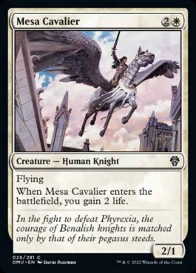 Mesa Cavalier (DMU-026) - Dominaria United [Common]