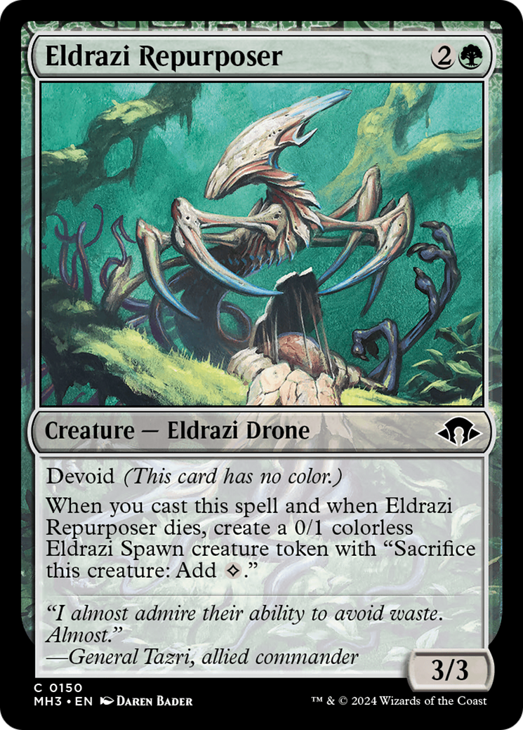 Eldrazi Repurposer (MH3-150) - Modern Horizons 3 [Common]