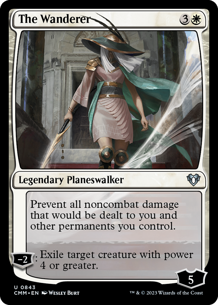 The Wanderer (CMM-843) - Commander Masters [Uncommon]