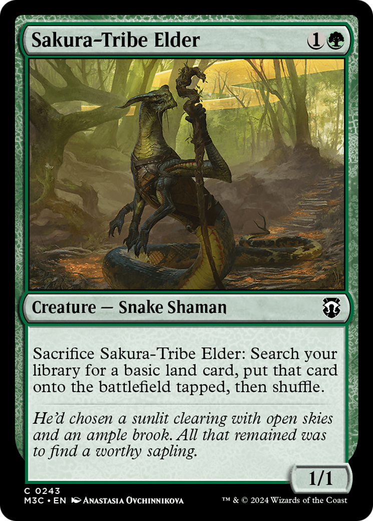 Sakura-Tribe Elder (M3C-243) - Modern Horizons 3 Commander [Common]