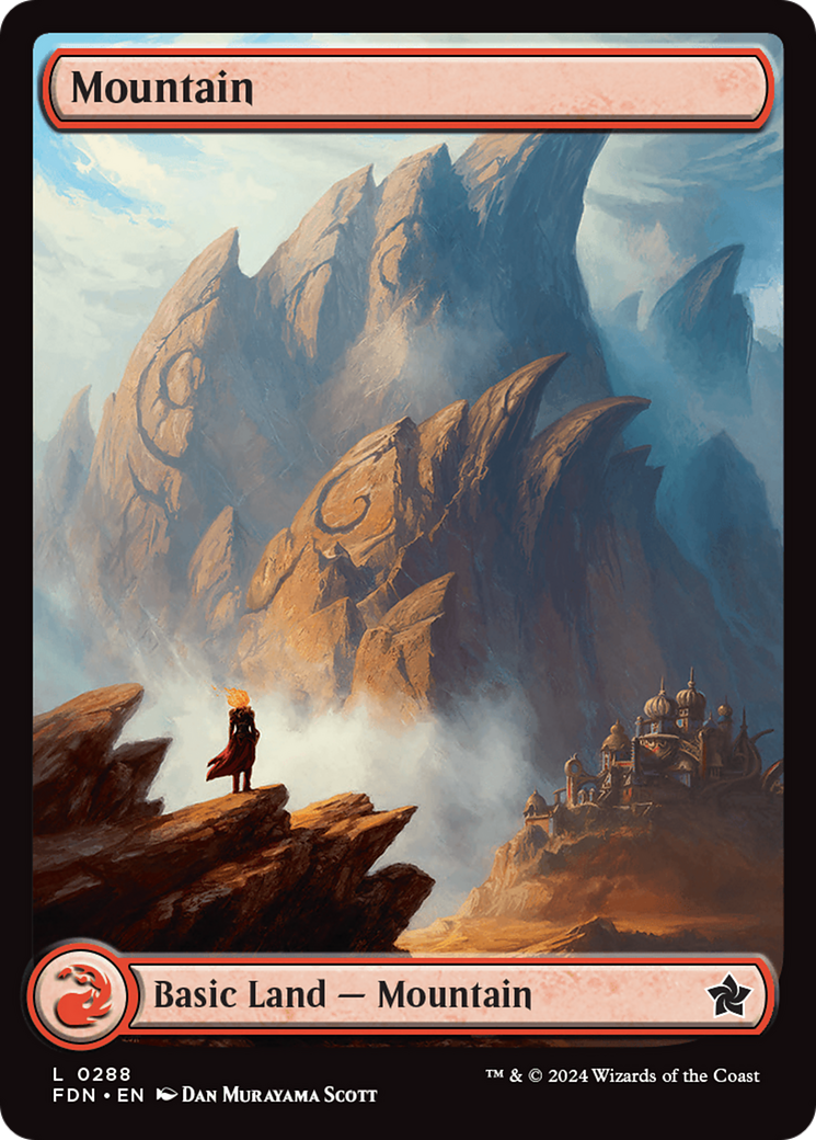 Mountain (FDN-288) - Foundations Foil [Common]