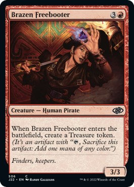 Brazen Freebooter (J22-506) - Jumpstart 2022 [Common]