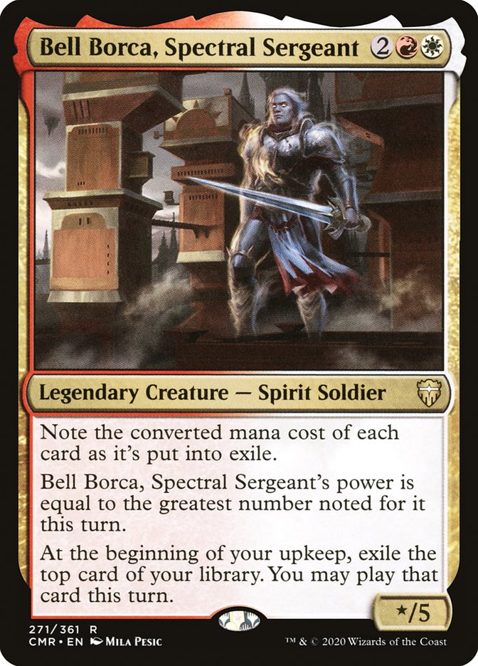 Bell Borca, Spectral Sergeant (CMR-271) - Commander Legends [Rare]