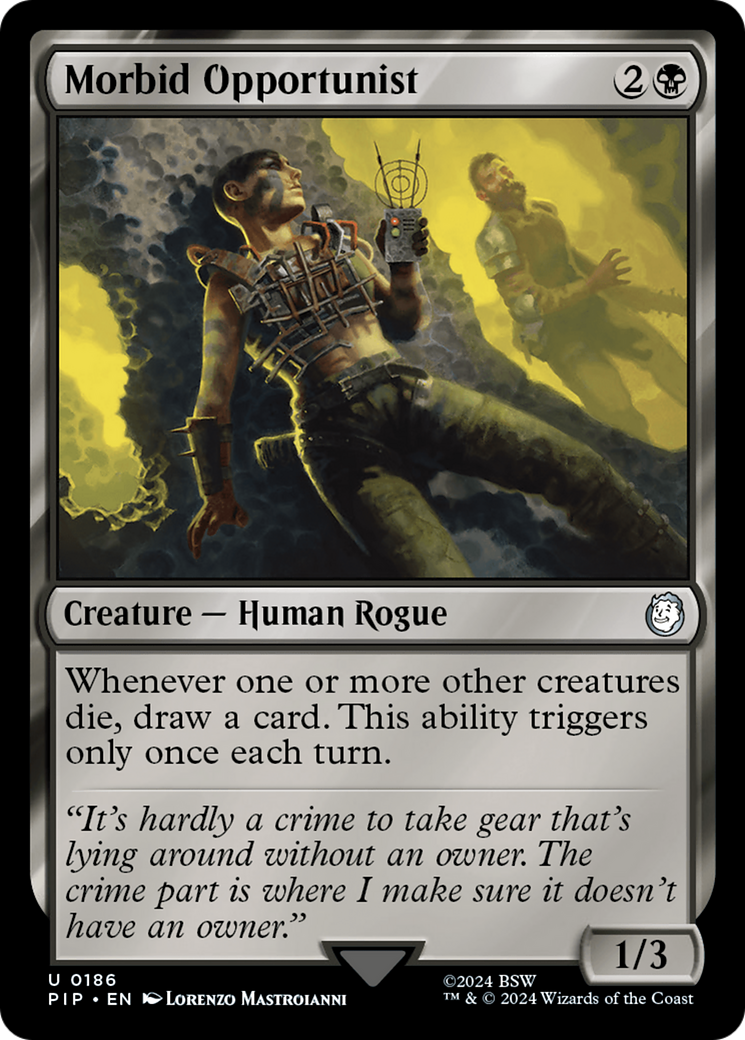 Morbid Opportunist (PIP-186) - Fallout [Uncommon]