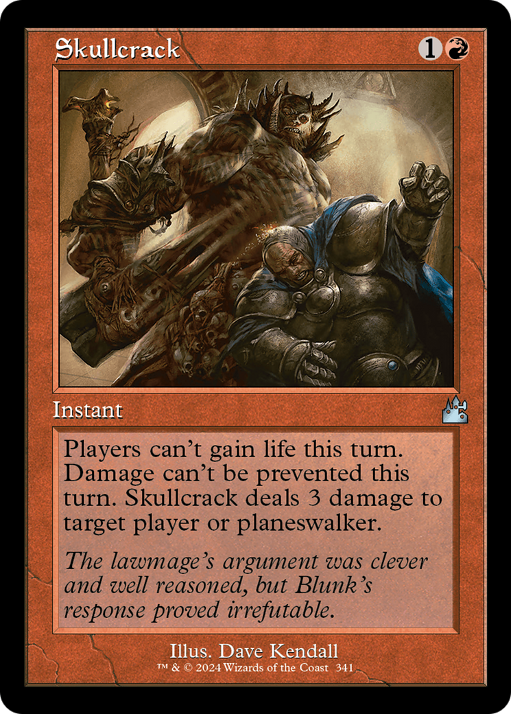 Skullcrack (RVR-341) - Ravnica Remastered [Uncommon]