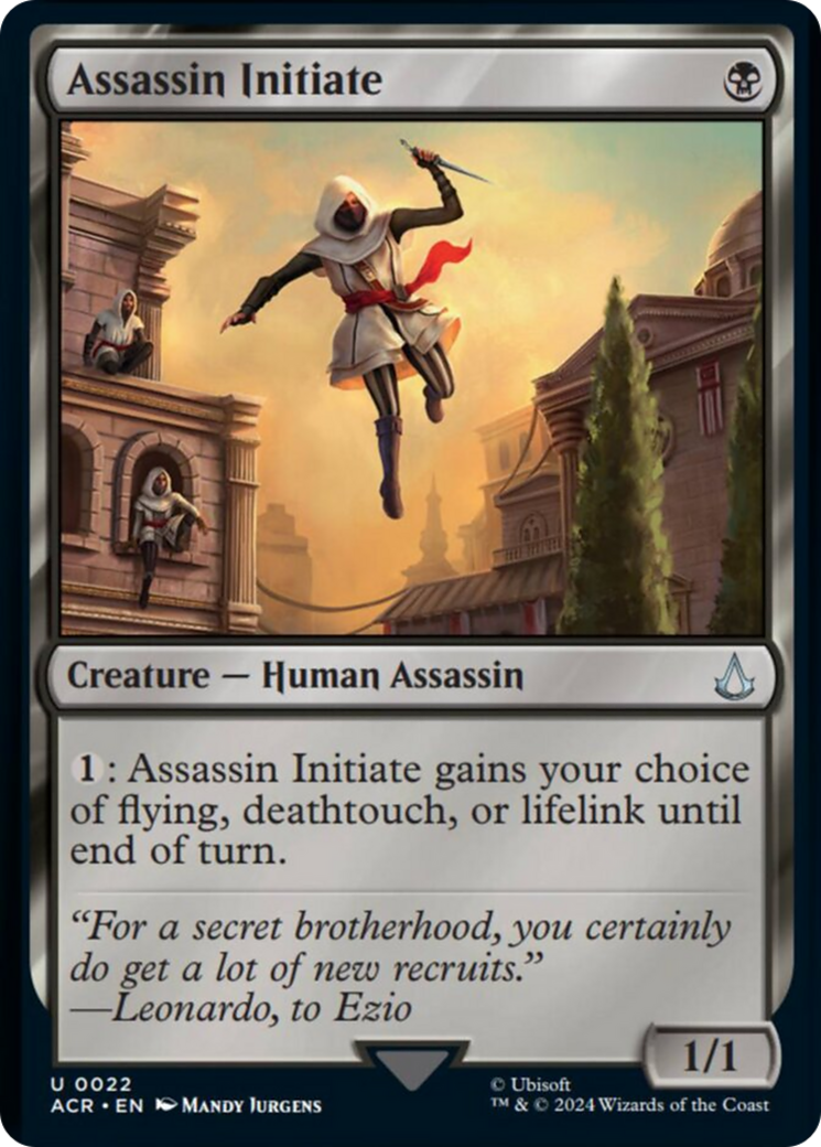 Assassin Initiate (ACR-022) - Assassin's Creed [Uncommon]