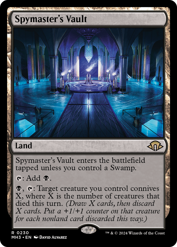 Spymaster's Vault (MH3-230) - Modern Horizons 3 [Rare]