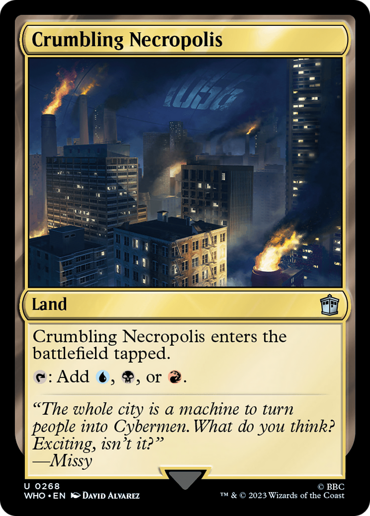 Crumbling Necropolis (WHO-268) - Doctor Who [Uncommon]