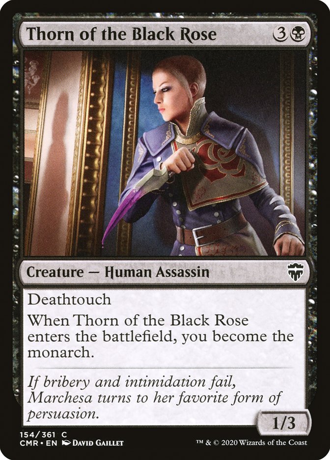 Thorn of the Black Rose (CMR-154) - Commander Legends [Common]