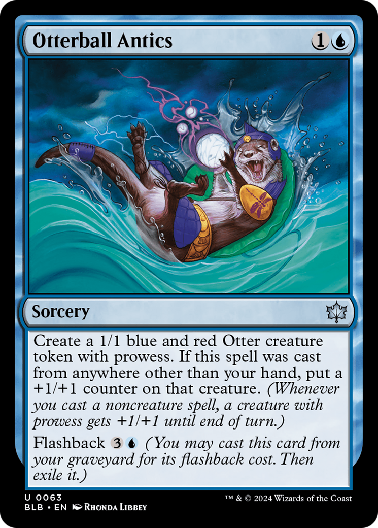 Otterball Antics (BLB-063) - Bloomburrow [Uncommon]