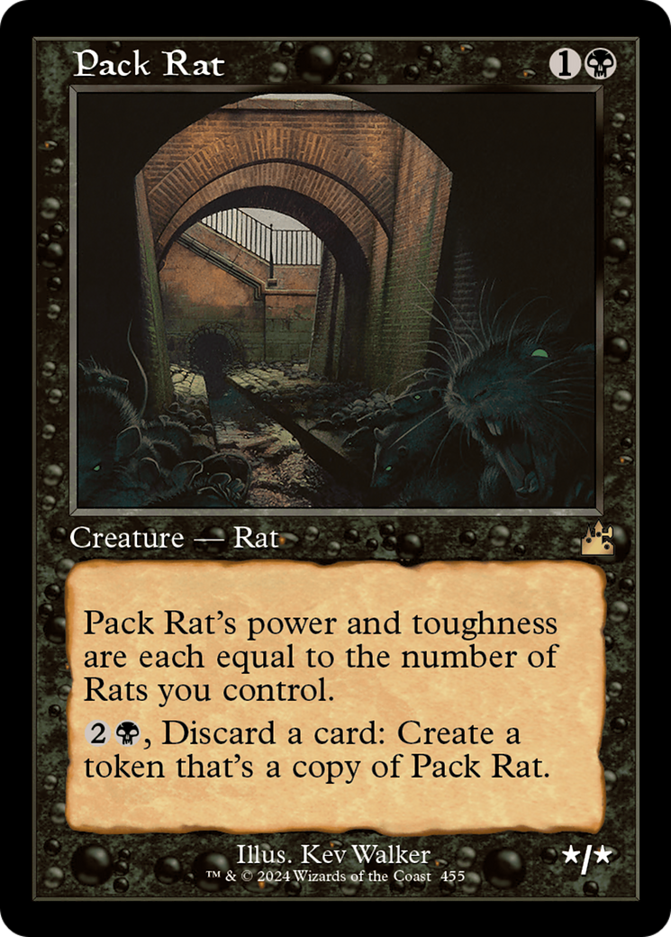 Pack Rat (RVR-455) - Ravnica Remastered [Rare]