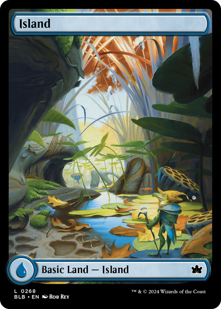 Island (BLB-268) - Bloomburrow Foil [Common]