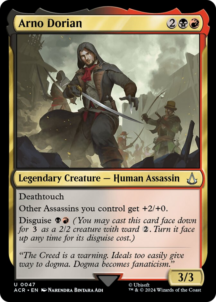 Arno Dorian (ACR-047) - Assassin's Creed [Uncommon]