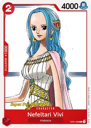 Nefeltari Vivi (ST01-009) - Super Pre-Release Starter Deck 1: Straw Hat Crew  [Common]