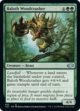 Baloth Woodcrasher (J22-630) - Jumpstart 2022 [Uncommon]