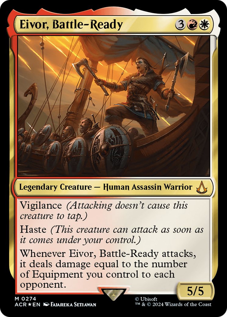 Eivor, Battle-Ready (ACR-274) - Assassin's Creed Foil [Mythic]