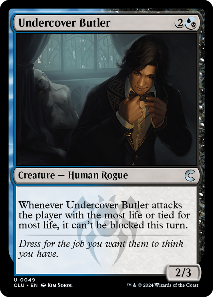 Undercover Butler (CLU-049) - Ravnica: Clue Edition [Uncommon]