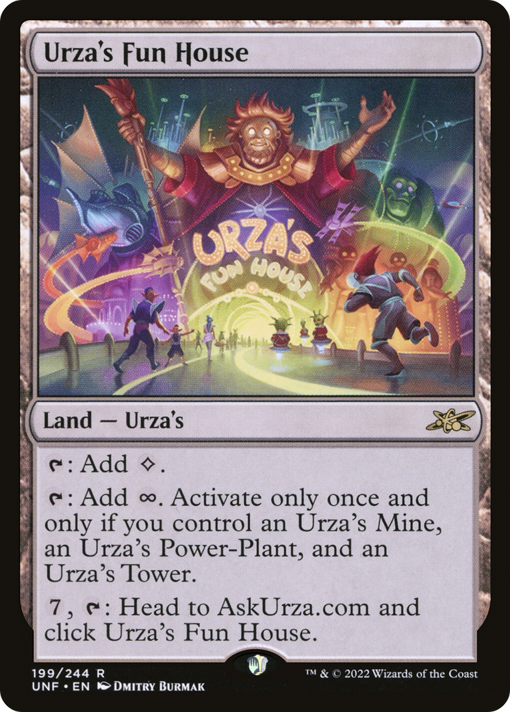 Urza's Fun House (UNF-199) - Unfinity Foil [Rare]