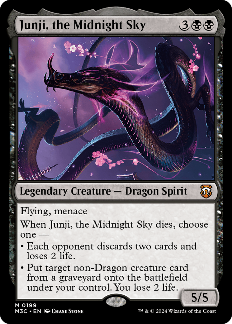 Junji, the Midnight Sky (M3C-199) - Modern Horizons 3 Commander [Mythic]