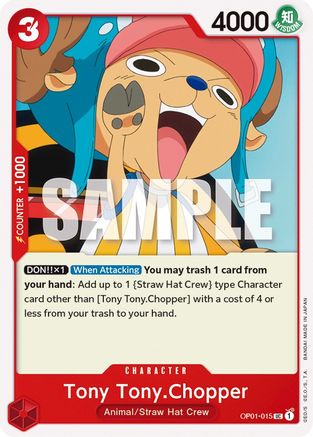 Tony Tony.Chopper (OP01-015) - Romance Dawn  [Uncommon]