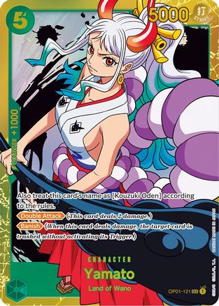 Yamato (OP01-121) - Romance Dawn Foil [Secret Rare]