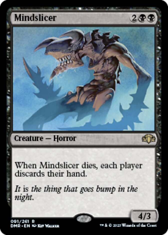 Mindslicer (DMR-091) - Dominaria Remastered [Rare]