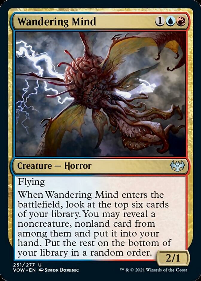 Wandering Mind (VOW-251) - Innistrad: Crimson Vow [Uncommon]