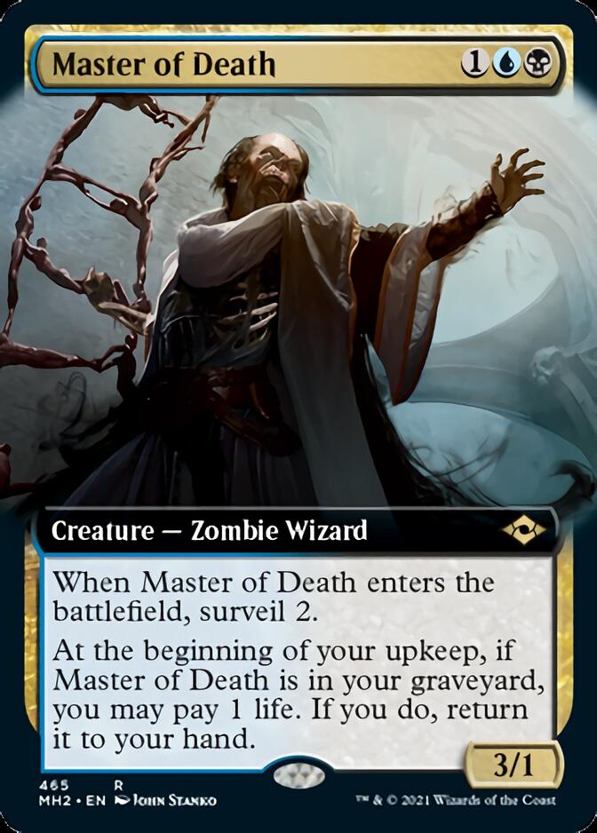 Master of Death (MH2-465) - Modern Horizons 2: (Extended Art) [Rare]