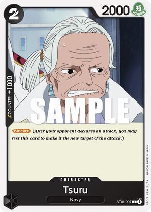 Tsuru (ST06-007) - Starter Deck 6: Absolute Justice  [Common]