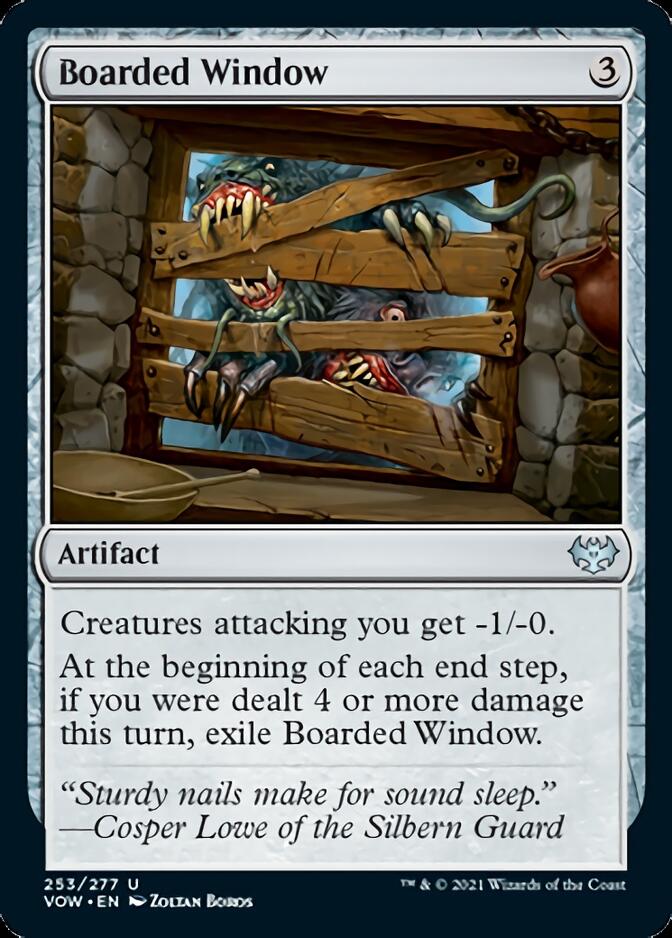 Boarded Window (VOW-253) - Innistrad: Crimson Vow [Uncommon]