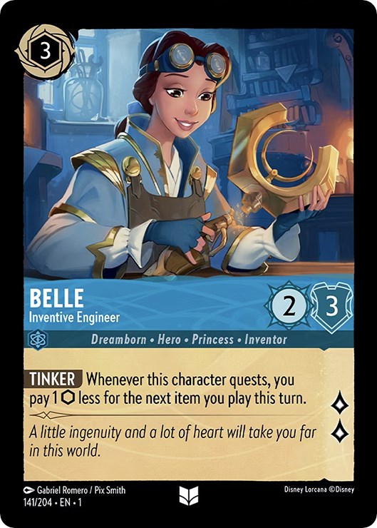 Belle - Inventive Engineer (141/204) - The First Chapter  [Uncommon]