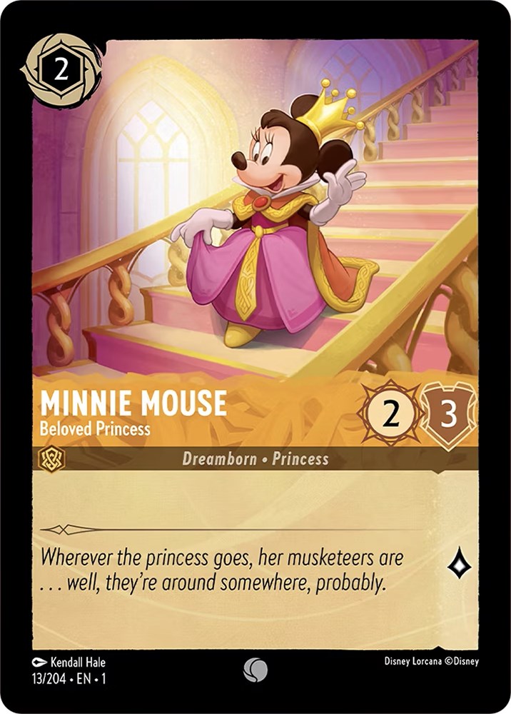 Minnie Mouse - Beloved Princess (13/204) - The First Chapter  [Common]