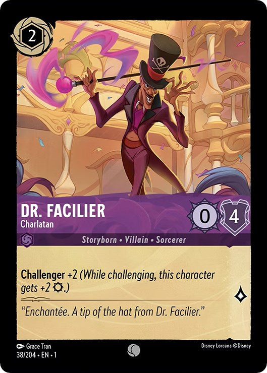 Dr. Facilier - Charlatan (38/204) - The First Chapter  [Common]