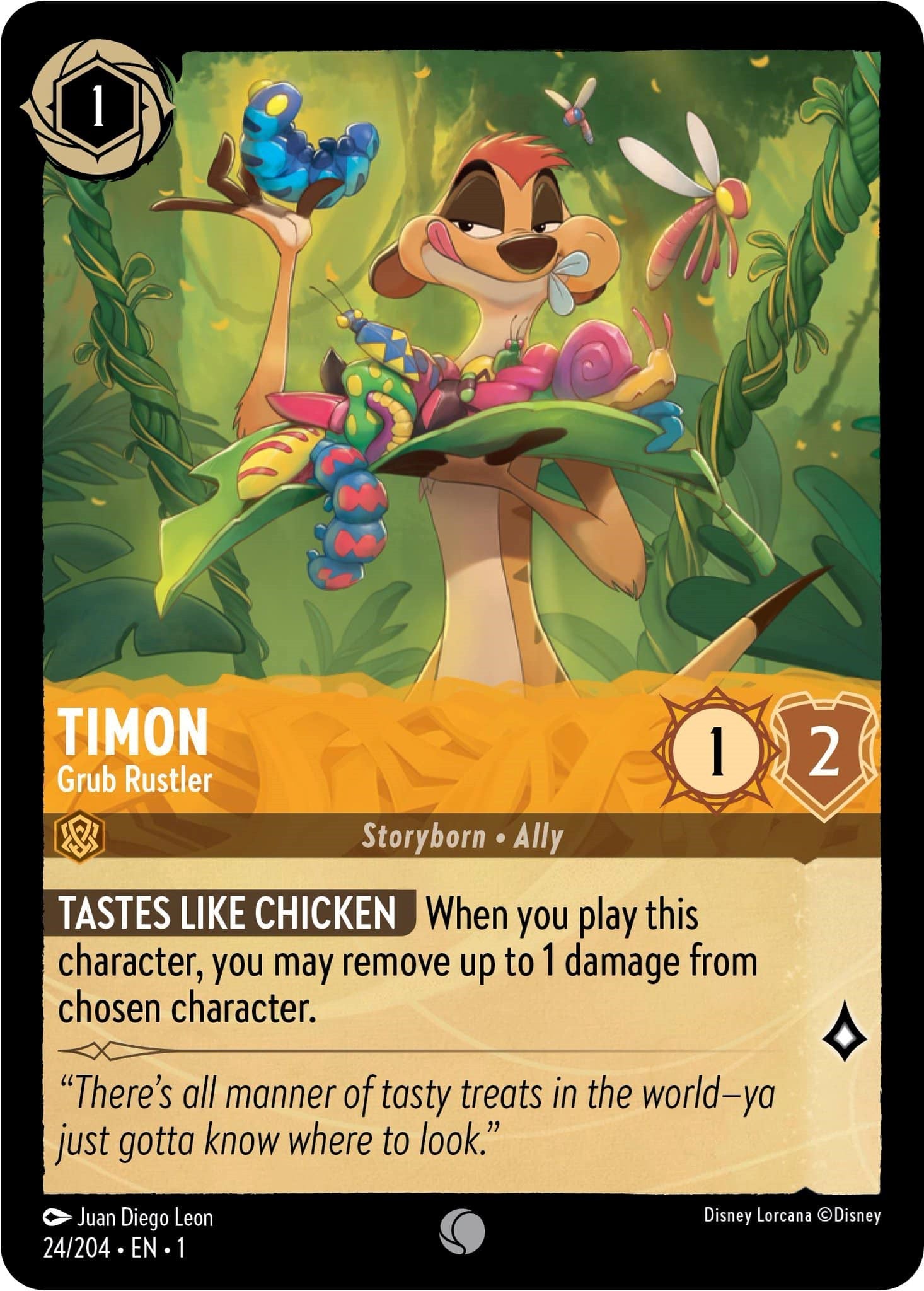 Timon - Grub Rustler (24/204) - The First Chapter  [Common]