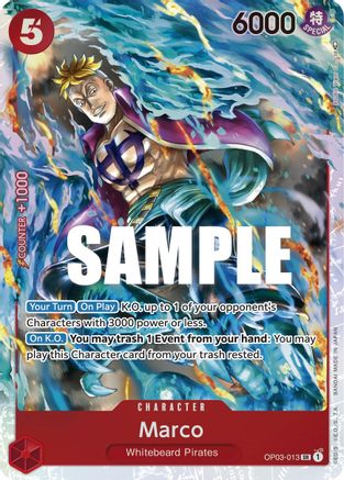 Marco (OP03-013) - Pillars of Strength Foil [Super Rare]