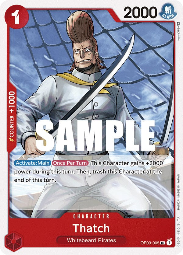 Thatch (OP03-005) - Pillars of Strength  [Uncommon]