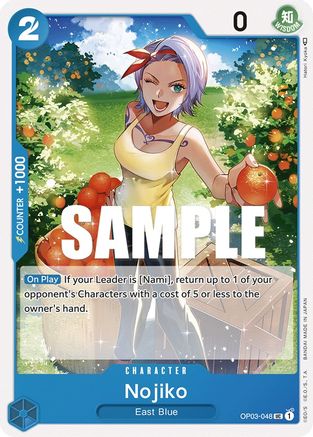 Nojiko (OP03-048) - Pillars of Strength  [Uncommon]