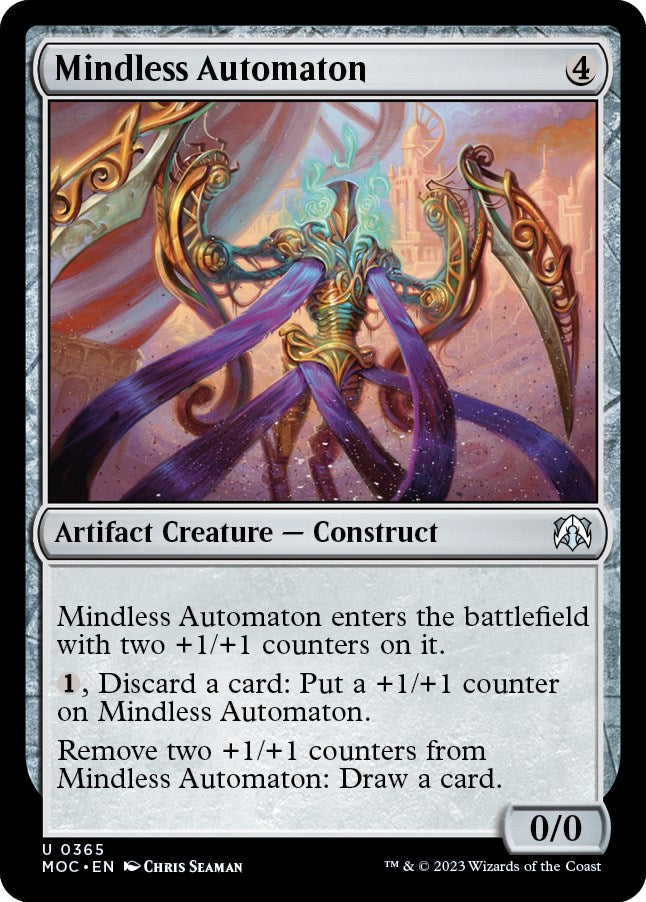 Mindless Automaton (MOC-365) - March of the Machine Commander [Uncommon]