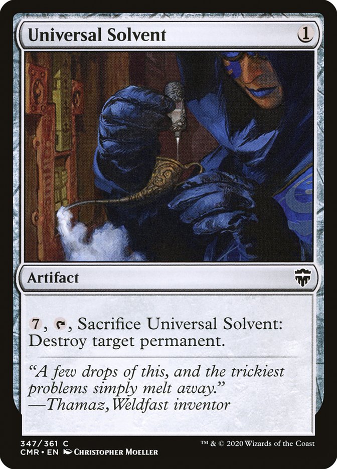 Universal Solvent (CMR-347) - Commander Legends [Common]