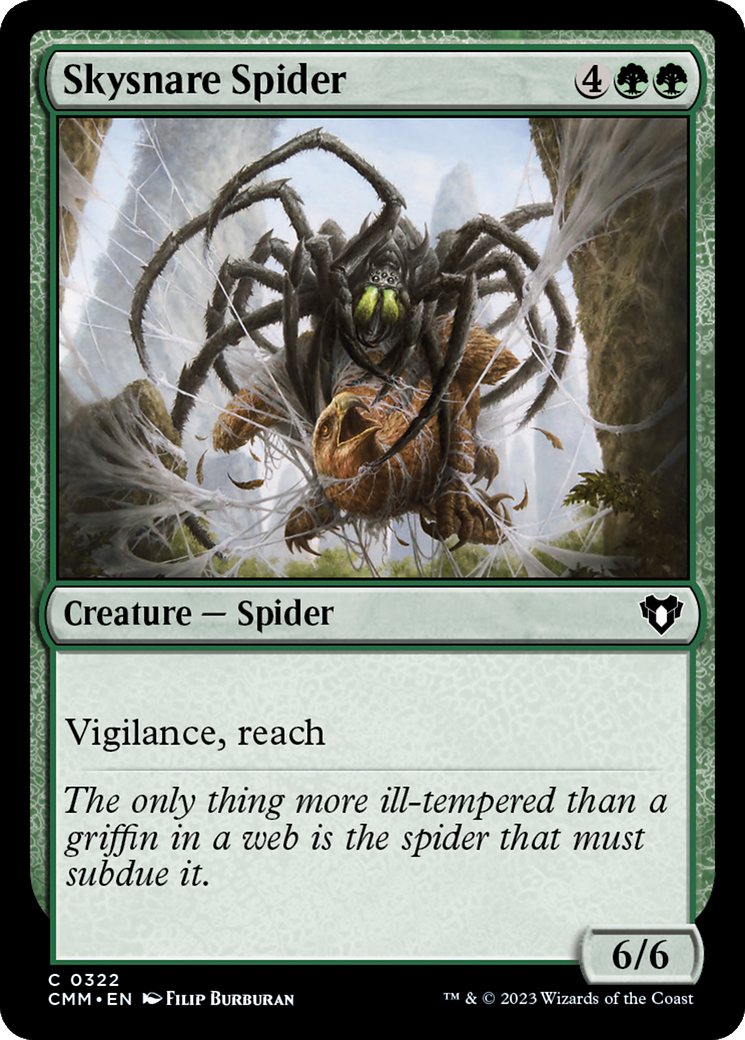 Skysnare Spider (CMM-322) - Commander Masters [Common]