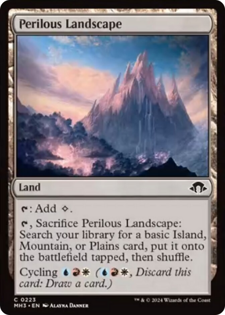 Perilous Landscape (MH3-223) - Modern Horizons 3 Foil [Common]