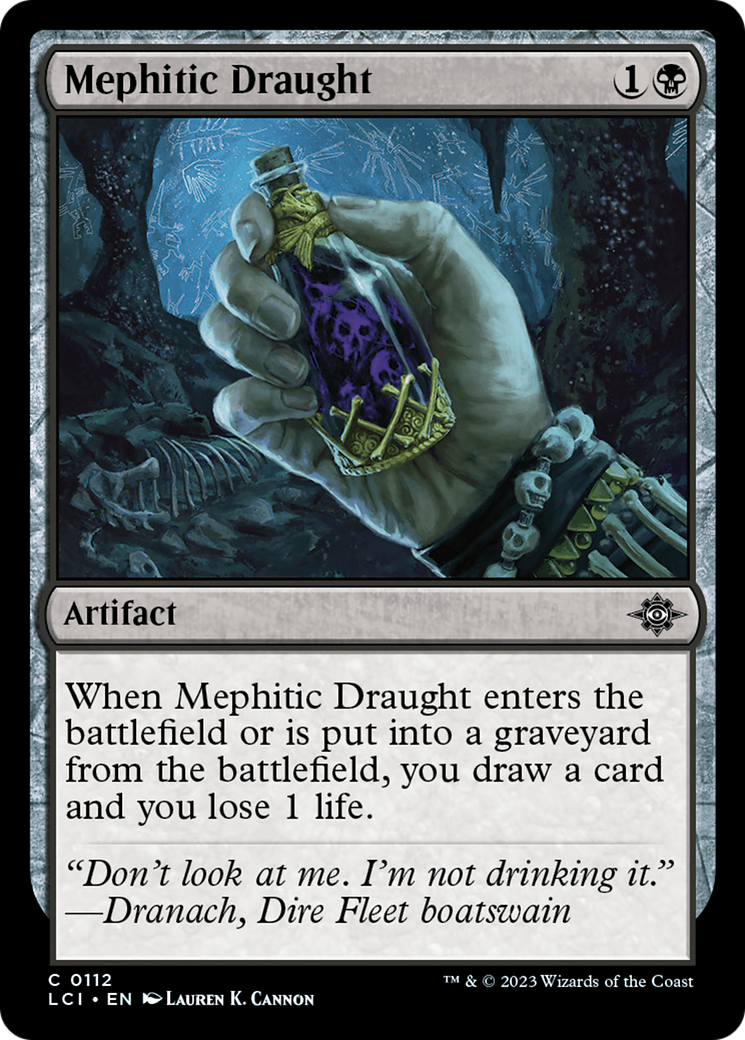 Mephitic Draught (LCI-112) - The Lost Caverns of Ixalan [Common]