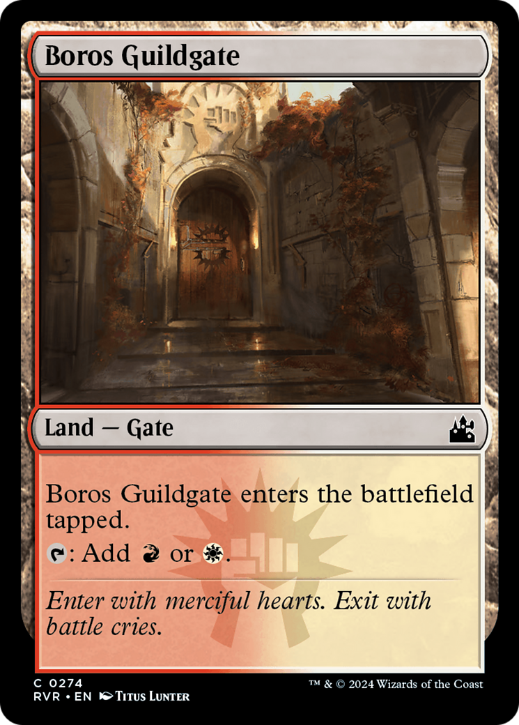 Boros Guildgate (RVR-274) - Ravnica Remastered [Common]