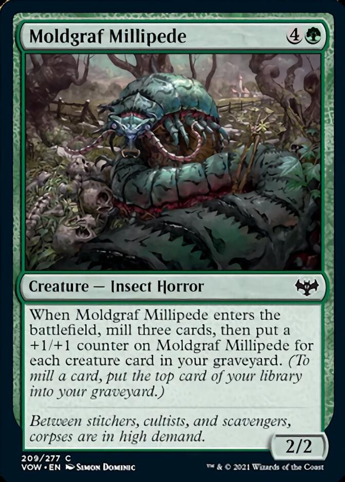 Moldgraf Millipede (VOW-209) - Innistrad: Crimson Vow [Common]